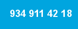 934 911 42 18 934 911 42 18